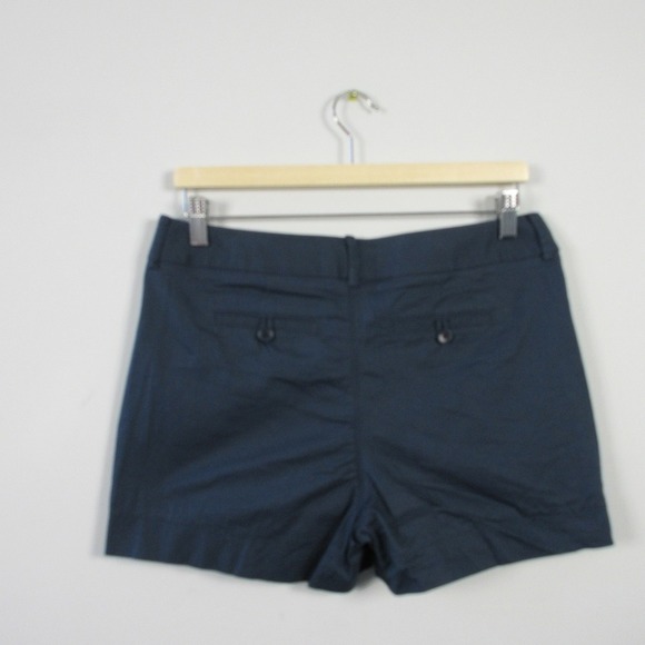 Banana Republic Martin Fit Chino Shorts Women 6 Blue Y2K Casual Preppy 206 - Picture 3 of 11